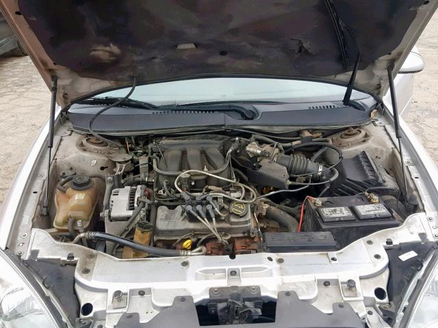 1FAFP56U66A221284 - 2006 FORD TAURUS SEL SILVER photo 7