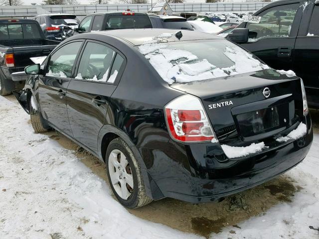 3N1AB61E69L651843 - 2009 NISSAN SENTRA 2.0 BLACK photo 3