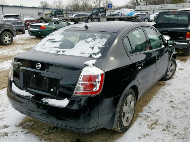 3N1AB61E69L651843 - 2009 NISSAN SENTRA 2.0 BLACK photo 4