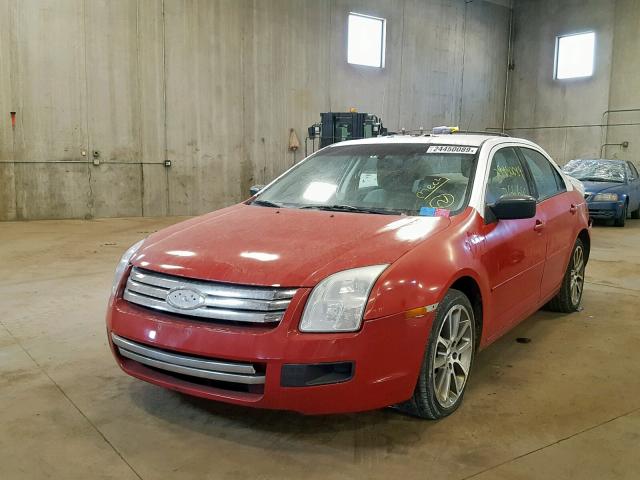 3FAHP06Z09R103961 - 2009 FORD FUSION S BURGUNDY photo 2