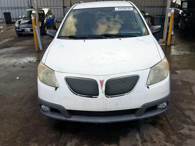 5Y2SL65856Z426174 - 2006 PONTIAC VIBE WHITE photo 9