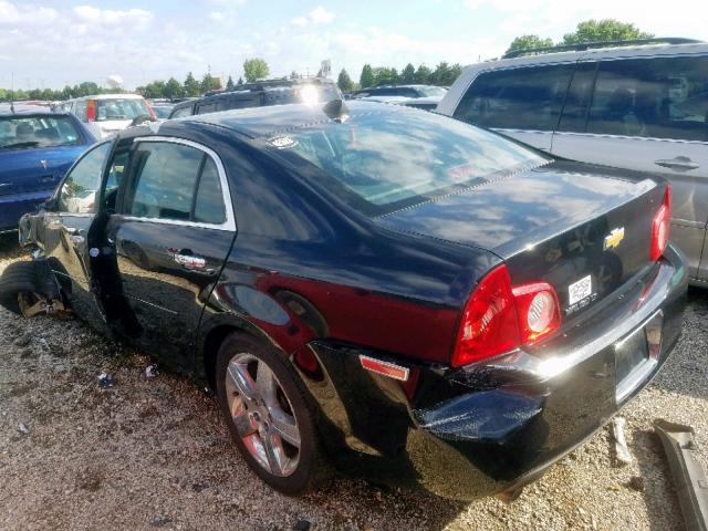 1G1ZC5E02CF337509 - 2012 CHEVROLET MALIBU 1LT 黑色 照片 3