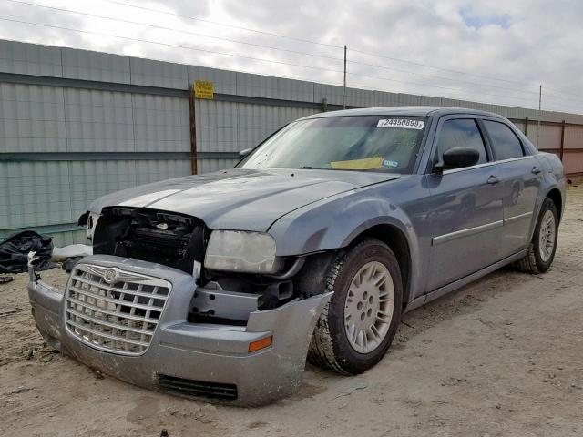 2C3KA43R47H743553 - 2007 CHRYSLER 300 GRAY photo 2