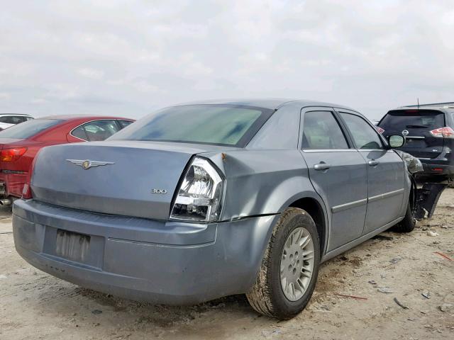 2C3KA43R47H743553 - 2007 CHRYSLER 300 GRAY photo 4