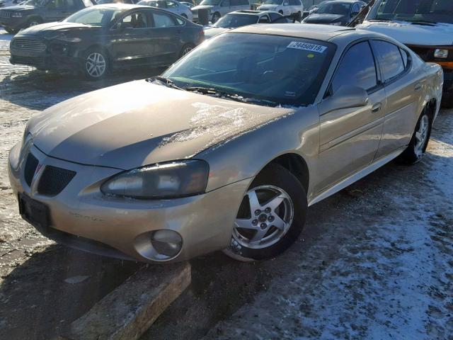 2G2WS522641251426 - 2004 PONTIAC GRAND PRIX GOLD photo 2