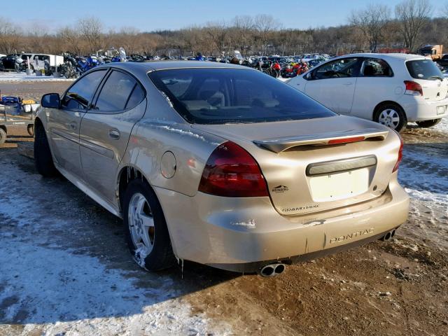 2G2WS522641251426 - 2004 PONTIAC GRAND PRIX GOLD photo 3