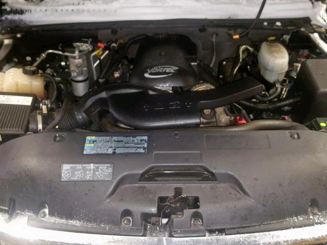 1GKEK13T55R208166 - 2005 GMC YUKON BLACK photo 7