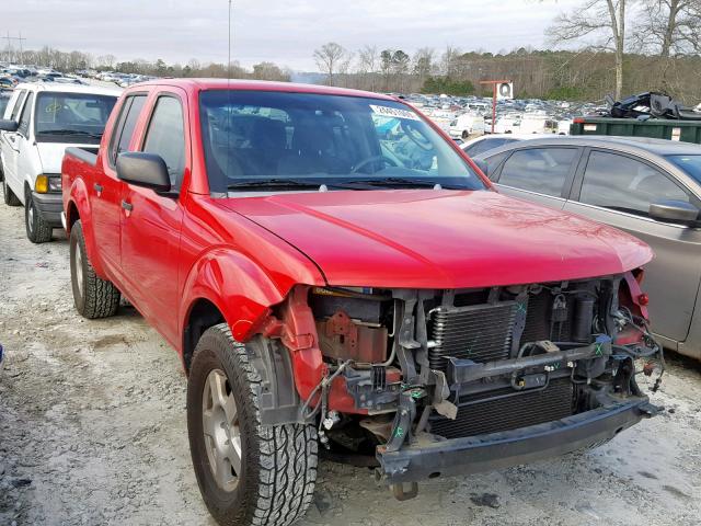 1N6AD07U46C417367 - 2006 NISSAN FRONTIER C RED photo 1