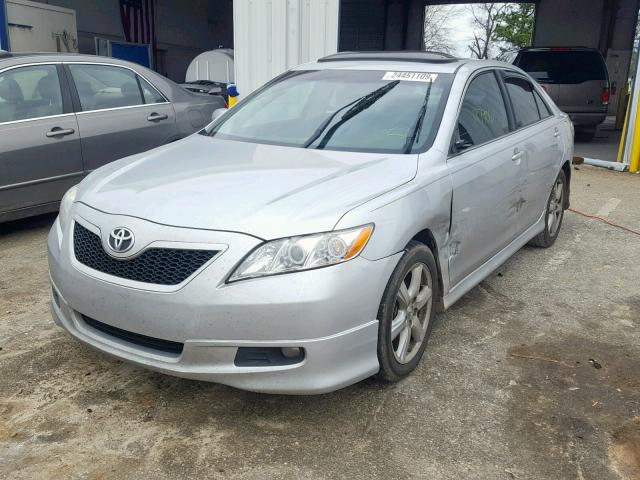 4T1BE46K37U690156 - 2007 TOYOTA CAMRY NEW GRAY photo 2