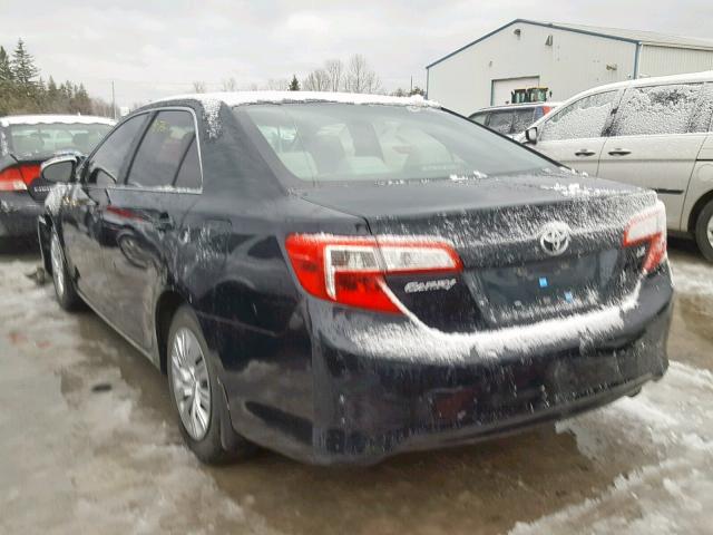 4T1BF1FK4CU165936 - 2012 TOYOTA CAMRY BASE BLUE photo 3