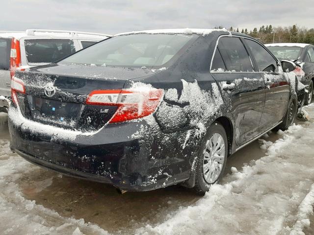 4T1BF1FK4CU165936 - 2012 TOYOTA CAMRY BASE BLUE photo 4