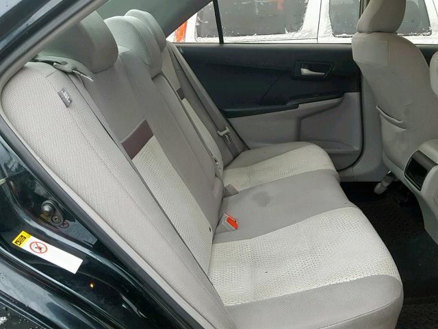 4T1BF1FK4CU165936 - 2012 TOYOTA CAMRY BASE BLUE photo 6