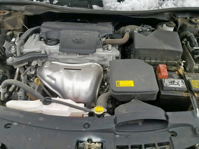 4T1BF1FK4CU165936 - 2012 TOYOTA CAMRY BASE BLUE photo 7