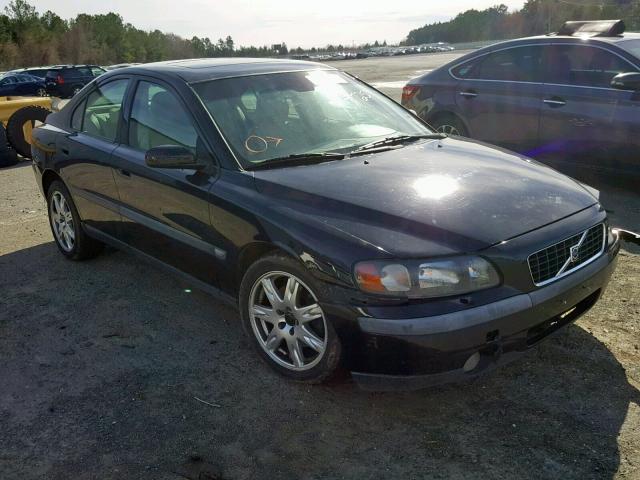 YV1RH59H642417259 - 2004 VOLVO S60 2.5T BLACK photo 1