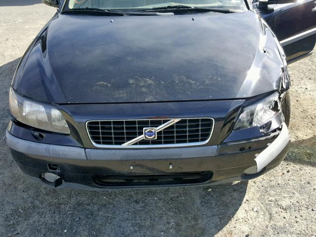 YV1RH59H642417259 - 2004 VOLVO S60 2.5T BLACK photo 7