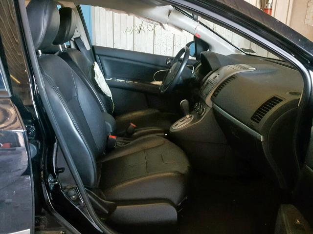 3N1AB6AP3CL765761 - 2012 NISSAN SENTRA 2.0 BLACK photo 5