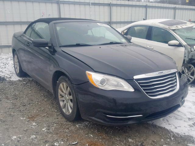 1C3BCBEBXCN169198 - 2012 CHRYSLER 200 TOURIN BLACK photo 1