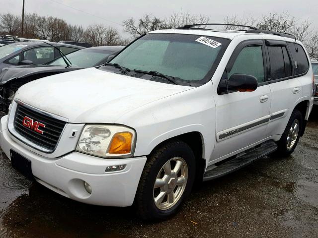 1GKDT13S222216004 - 2002 GMC ENVOY WHITE photo 2