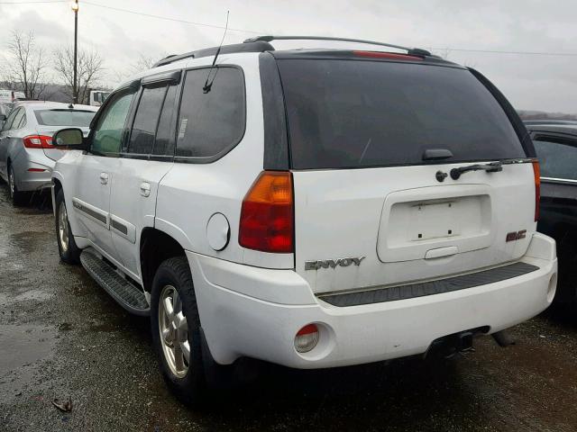 1GKDT13S222216004 - 2002 GMC ENVOY WHITE photo 3