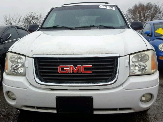 1GKDT13S222216004 - 2002 GMC ENVOY WHITE photo 9