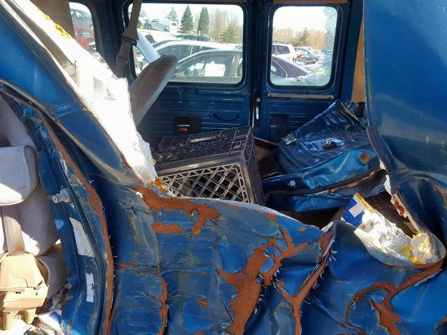 1GDEG25Z1SF538822 - 1995 GMC RALLY WAGO BLUE photo 6