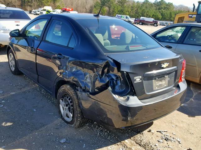 1G1JA5SH7E4232573 - 2014 CHEVROLET SONIC LS 灰色 照片 3