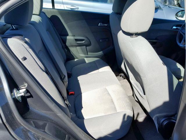 1G1JA5SH7E4232573 - 2014 CHEVROLET SONIC LS 灰色 照片 6