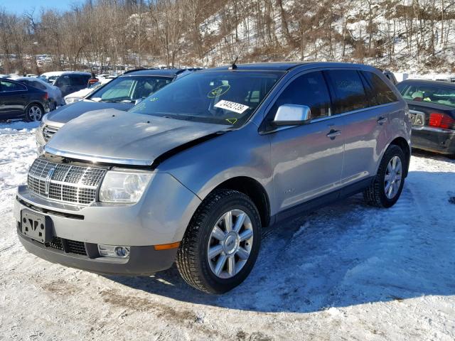 2LMDU88C17BJ12091 - 2007 LINCOLN MKX GRAY photo 2