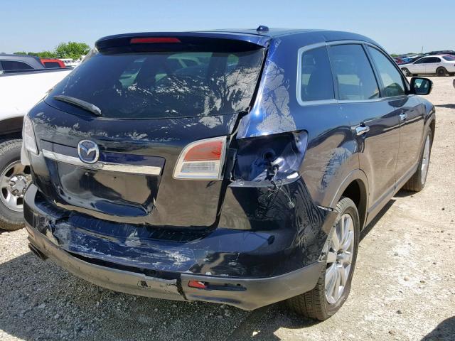 JM3TB28A290180599 - 2009 MAZDA CX-9 BLUE photo 4