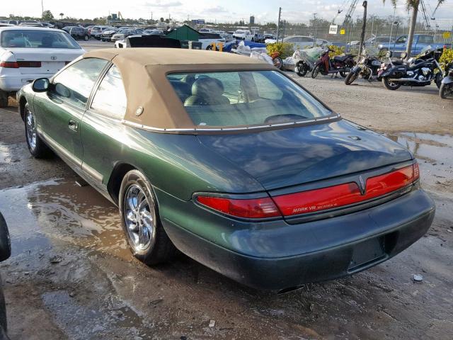 1LNFM92V0WY643739 - 1998 LINCOLN MARK VIII GREEN photo 3