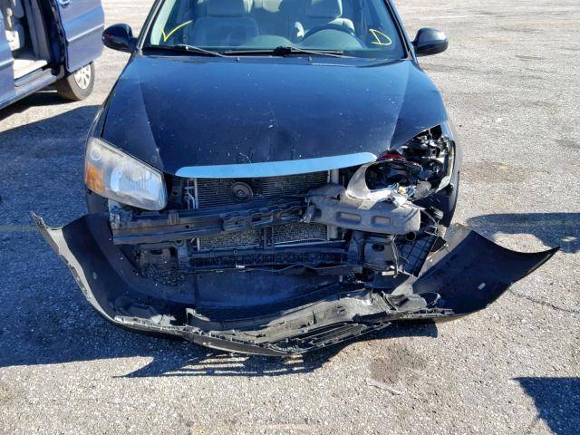 KNAFE221795624789 - 2009 KIA SPECTRA EX BLACK photo 9