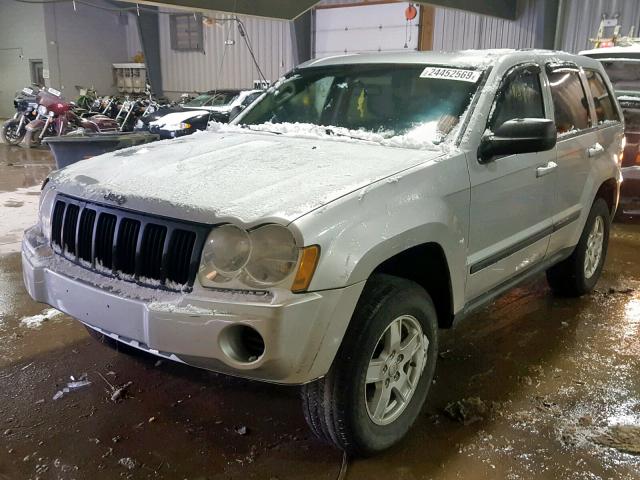 1J8GR48K97C597233 - 2007 JEEP GRAND CHER GRAY photo 2