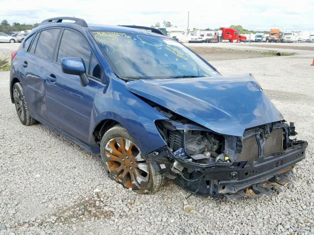 JF1GPAL69CH220913 - 2012 SUBARU IMPREZA SP BLUE photo 1