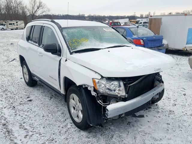 1C4NJCBA1DD130359 - 2013 JEEP COMPASS SP თეთრი ფოტო 1
