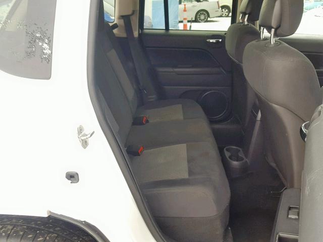 1C4NJCBA1DD130359 - 2013 JEEP COMPASS SP თეთრი ფოტო 6