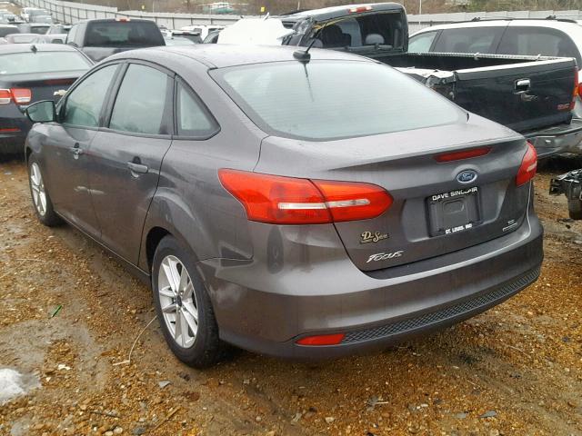 1FADP3F2XFL385118 - 2015 FORD FOCUS SE SILVER photo 3