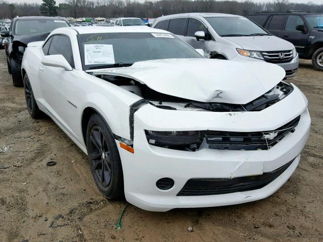 2G1FB1E33F9180868 - 2015 CHEVROLET CAMARO LS WHITE photo 1