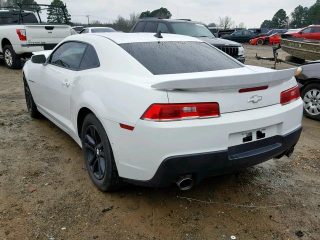 2G1FB1E33F9180868 - 2015 CHEVROLET CAMARO LS WHITE photo 3