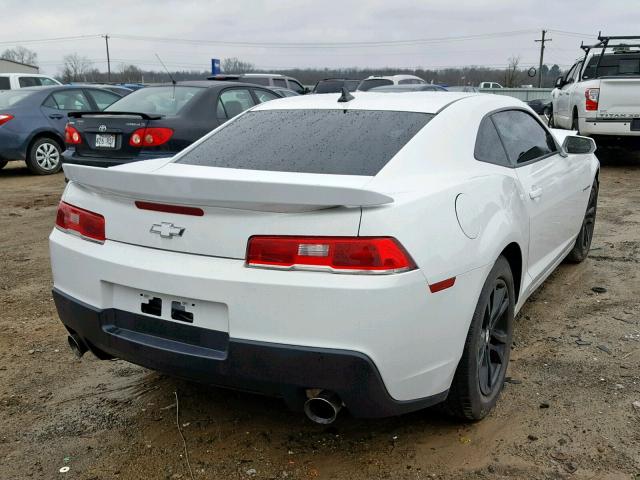 2G1FB1E33F9180868 - 2015 CHEVROLET CAMARO LS WHITE photo 4