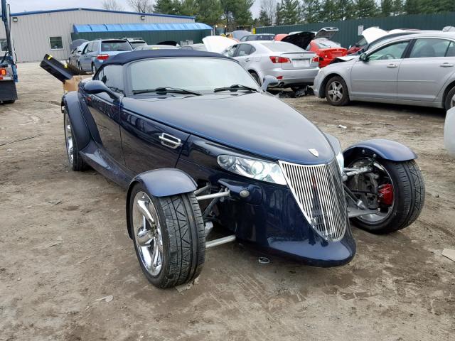 1C3EW65G51V703955 - 2001 CHRYSLER PROWLER BLUE photo 1