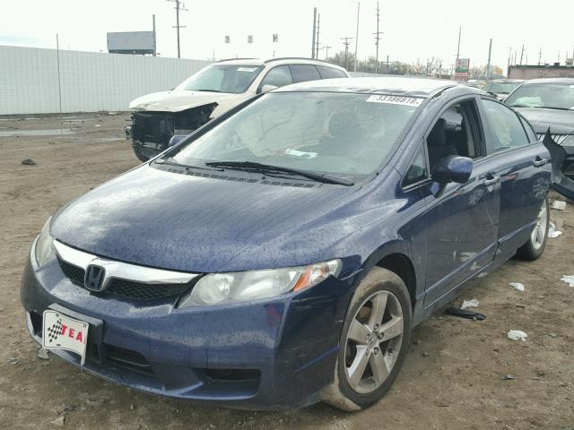 19XFA1F69BE031234 - 2011 HONDA CIVIC LX-S Mavi foto 2