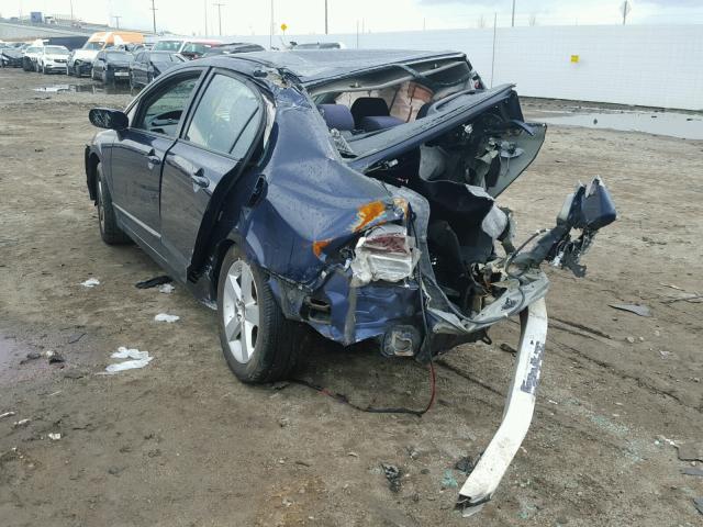 19XFA1F69BE031234 - 2011 HONDA CIVIC LX-S Mavi foto 3