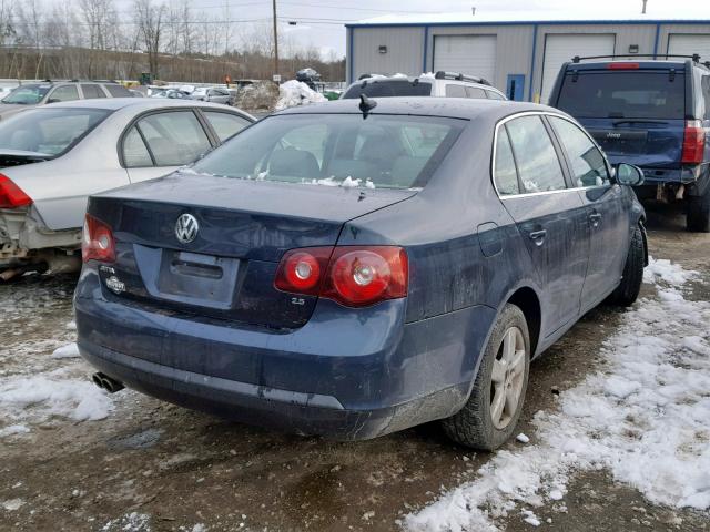 3VWRZ71K79M078031 - 2009 VOLKSWAGEN JETTA SE BLUE photo 4