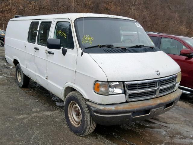 2B7HB21Y6VK529729 - 1997 DODGE RAM VAN B2 WHITE photo 1