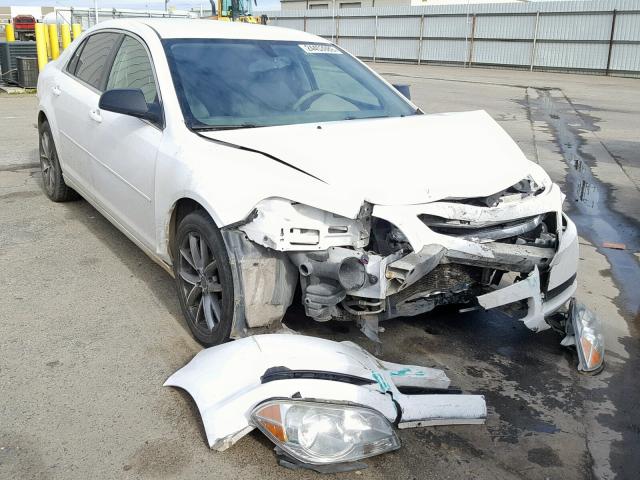 1G1ZA5E18BF193297 - 2011 CHEVROLET MALIBU LS WHITE photo 1