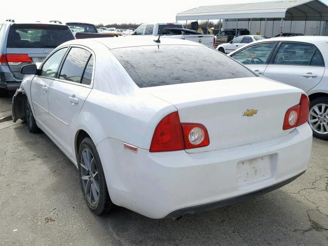 1G1ZA5E18BF193297 - 2011 CHEVROLET MALIBU LS WHITE photo 3