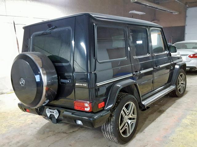 WDCYC7DF3DX211198 - 2013 MERCEDES-BENZ G 63 AMG BLACK photo 4