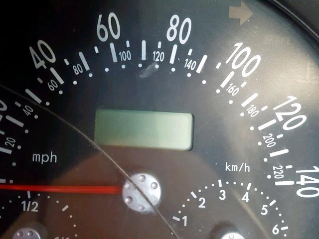 3VWBC21C5YM422596 - 2000 VOLKSWAGEN NEW BEETLE Qırmızı foto 8