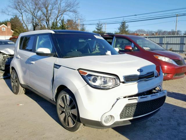 KNDJX3A53E7081943 - 2014 KIA SOUL ! WHITE photo 1