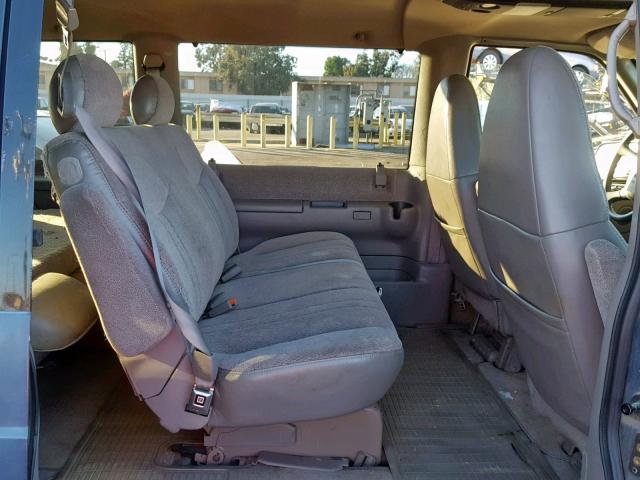 1GKDM19W1WB529378 - 1998 GMC SAFARI XT BLUE photo 6